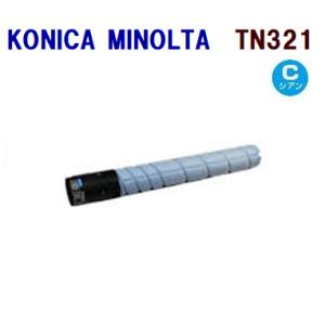 送料無料　KONICA MINOLTA対応　再生トナーカートリッジ　TN321　シアン　bizhub...