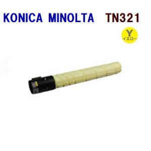 送料無料　KONICA MINOLTA対応　再生トナーカートリッジ　TN321　イエロー　bizhu...