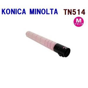 送料無料　KONICA MINOLTA対応　再生トナーカートリッジ　TN514　マゼンタ　bizhu...