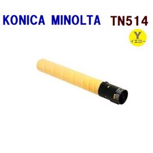送料無料　KONICA MINOLTA対応　再生トナーカートリッジ　TN514　イエロー　bizhu...