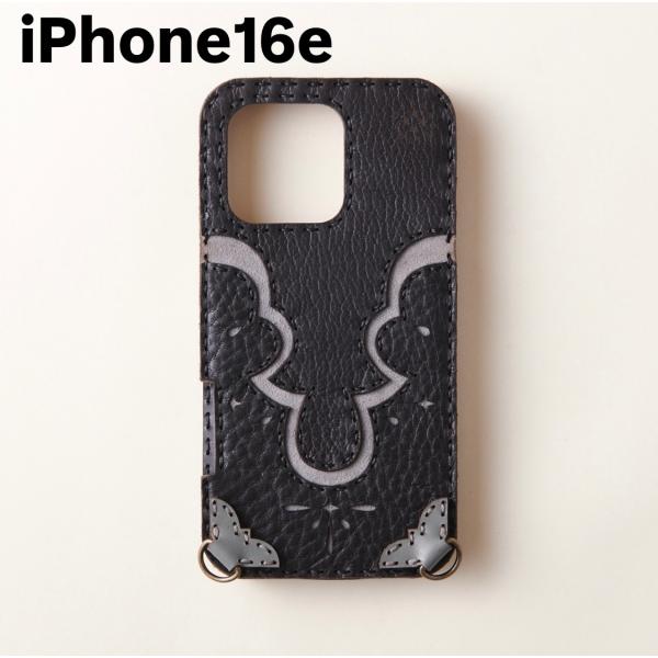 レザーiPhone16eケース ミックス5color OJAGADESIGN(オジャガデザイン) B...