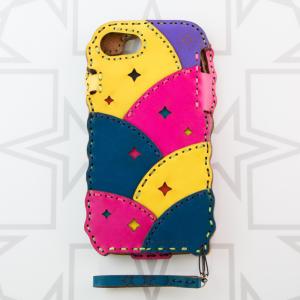 iPhoneSE2/8/7/6s/6ケース 5color OJAGA DESIGN(オジャガデザイン)I7-401 HATI 革製品 ハンドメイド レザーアイフォンケース