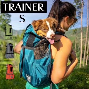 [K9 TRAINER] トレイナー 犬用 スポーツサック キャリー リュックサック ドックキャリー バックパック [S] 小型犬 超小型犬 ナイロン 旅行 飛行機｜ojicopet