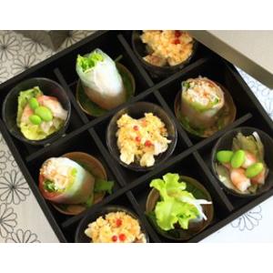 6.5寸マス重 仕切り9マス...
