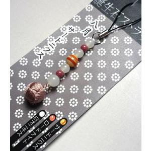 誕生石ストラップ 8月 サードニクス : 香源 お数珠専門店 - 通販