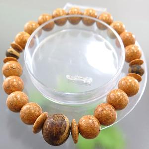 天竺菩提樹　９ｍｍ玉　ブレスレット　緑油伽羅仕立て　限定品