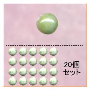 パワーストーン/天然石/ビーズ 独山玉 6mm (20個セット)