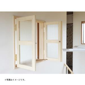 室内窓 観音窓 中框 W770×H800mm ...の詳細画像1
