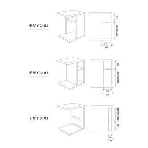 木製 サイドテーブル 北欧 コンパクト おしゃ...の詳細画像2