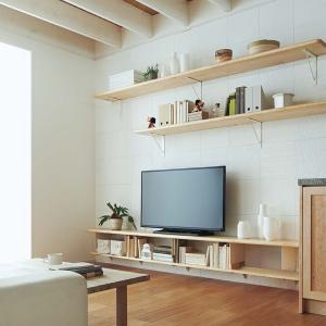 ウッドワン 無垢の木の収納 OM-003 TV台収納プラン オーク 無垢材
