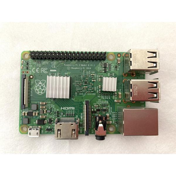 【中古　訳あり】raspberry pi 2 model b v1.1　ヒートシンク付　ラズパイ2 ...