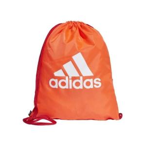 ★最安値挑戦中【全国一律送料198円/個】adidasナップ ビッグロゴジムバッグFSX24 FJ9291 ソーラーレッド(オレンジ系)｜ok-smile