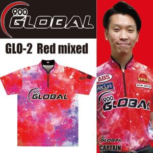 ボウリング ボウリングウェア ABS グローバル レッド GLO-2｜OKAクリエイト
