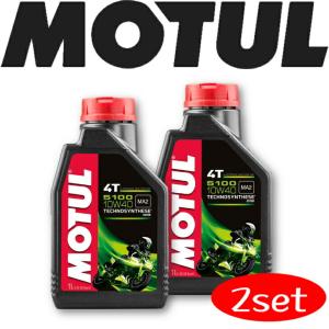 MOTUL 5100 4T 10W40 1L 2本セット(沖縄県は送料別途お見積り)｜okabeya