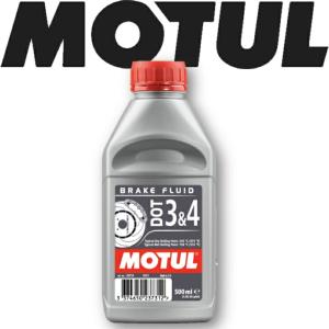 MOTUL DOT3＆4 BRAKE FLUID 0.5L(沖縄県は送料別途お見積り)