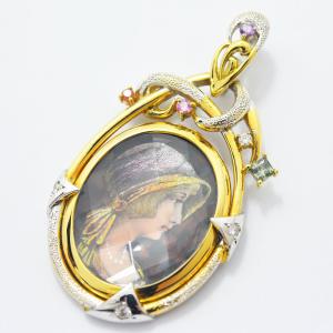 MIKIMOTO（ミキモト） ペンダントトップ 白蝶真珠 10.8mm ダイヤモンド