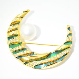 TASAKI（タサキ） ネックレス 田崎 ロング 黒蝶真珠 南洋 パール K18WG