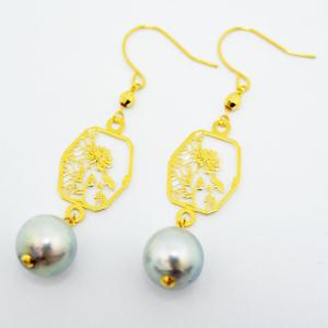 ミキモト ピアス MIKIMOTO あこや真珠 7.7mm アコヤ パール K18 新品