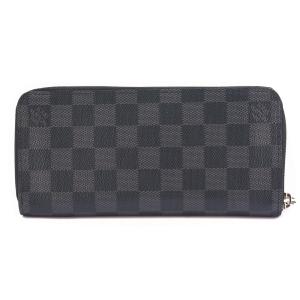 ヴィトン 長財布 ジッピーウォレット・ヴェルティカル LOUIS VUITTON ダミエグラフィット N63095 人気 財布 大人 中古