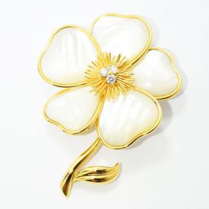 MIKIMOTO（ミキモト） ペンダントトップ 白蝶真珠 10.8mm ダイヤモンド