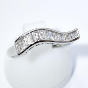 カルティエ リング Cartier 指輪 マリッジ シンプル PT950 #51 約11号 