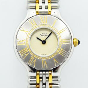 カルティエ マスト21デイト コンビ SSxYG クォーツ : KOMEHYO
