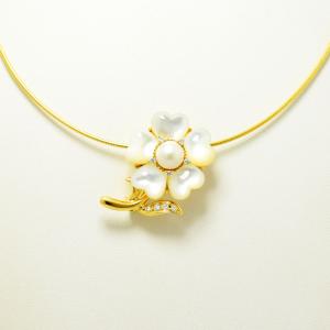 MIKIMOTO（ミキモト） ブローチ あこや真珠 アコヤ パール K14 新品