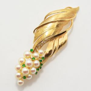 TASAKI（タサキ） ブローチ 田崎 クンツァイト 47.22 ダイヤモンド