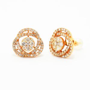 PT950 ダイヤモンド ピアス 0.44CT : KOMEHYO ONLINESTORE Yahoo!店