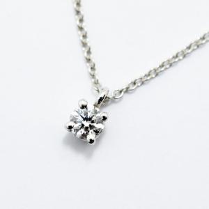 0.81ct フラワーモチーフ ダイヤモンドネックレス ペンダント K18WG