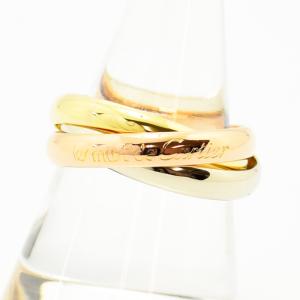 Cartier（カルティエ） トリニティ リング ダイヤモンド K18YG K18PG