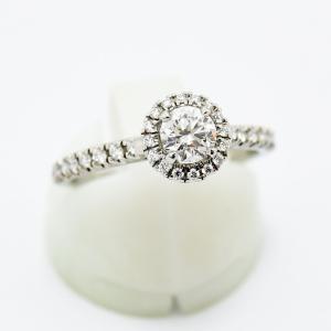 Cartier（カルティエ） リング Cハート 指輪 ダイヤモンド K18WG 750