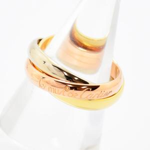 Cartier（カルティエ） リング トリニティ 指輪 スリーカラー 3連 K18