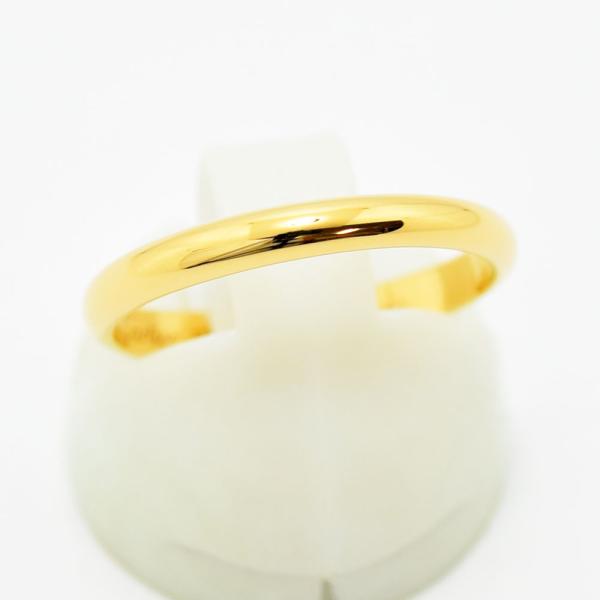 カルティエ リング バンド Cartier 指輪 K18 750 #53 約13号 新品仕上げ 中古