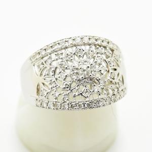 MIKIMOTO ミキモト リング 指輪 リボン あこや真珠 3.7mm パール