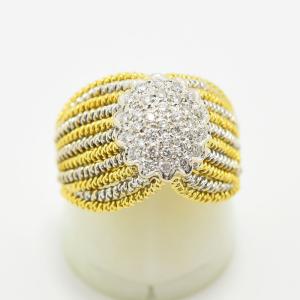 ポメラート Pomellato K18PG ブレラ ブラウンダイヤ リング・指輪