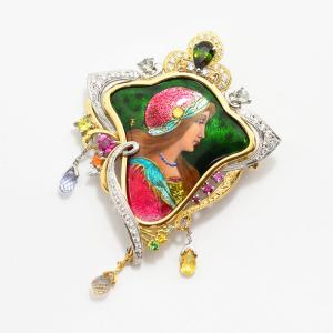 LOUIS VUITTON ヴィトン ペンダントトップ パンダンティフクール ルイ