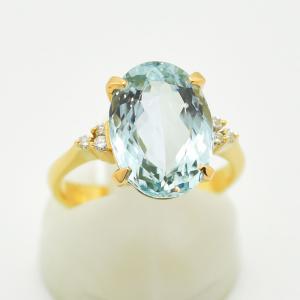 MIKIMOTO ミキモト リング 指輪 リボン あこや真珠 3.7mm パール