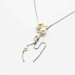TASAKI（タサキ） ネックレス 田崎 ロング 黒蝶真珠 南洋 パール K18WG