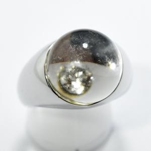 限定1点】 トレソロ K18 ホワイトゴールド リング カナダ製 【01H42