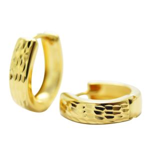 新品　ピアス メンズ フープ K18 ダブル 2連 中折れ 両耳 レディース ピアス メンズ フープ K18 ダブル 2連 中折れ 両耳 レディース