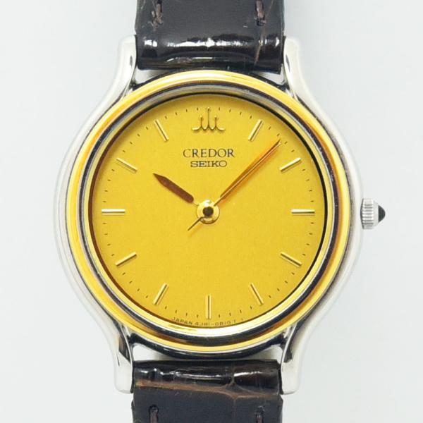 セイコー 中古 レディース SEIKO クレドール CREDOR 4J81-0A60 クォーツ SS...