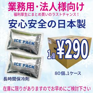 保冷剤 日本製 80個入 法人向け 団体向け 業務用 アイスボックス 長時間