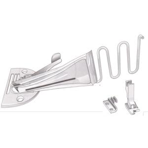 A10HC-32 厚物用四つ折りバインダー（カノコラッパ）段付き押え金付 テープ幅32mm 仕上がり...