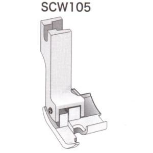 SCW105 バインダー用深縫い段付き押え金 SCW-105 スイセイ SUISEI 工業用ミシン ミシン押さえ