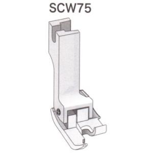 SCW75 バインダー用深縫い段付き押え金 SCW-75 スイセイ SUISEI 工業用ミシン ミシ...