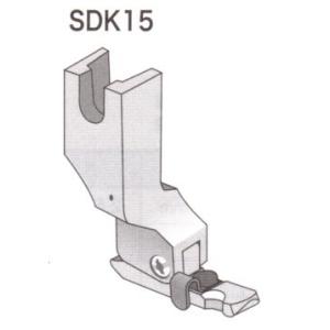 SDK15 コンシールファスナー用押え金 SDK-15  スイセイ SUISEI 職業用ミシン 工業用ミシン