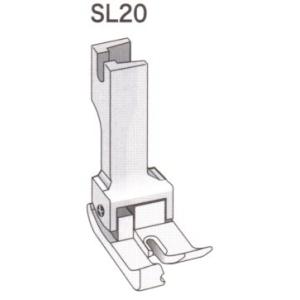 SL20 左段付き押え金 2.0mm SL-20 スイセイ SUISEI 職業用ミシン 工業用ミシン