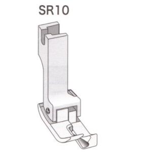 SR10 右段付き押え金 1.0mm SR-10 スイセイ SUISEI 職業用ミシン 工業用ミシン