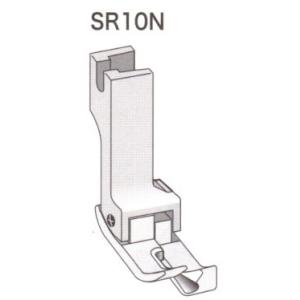 SR10N 細幅タイプ 右段付き押え金 1.0mm SR-10N スイセイ SUISEI 職業用ミシン 工業用ミシン｜okada-mishin